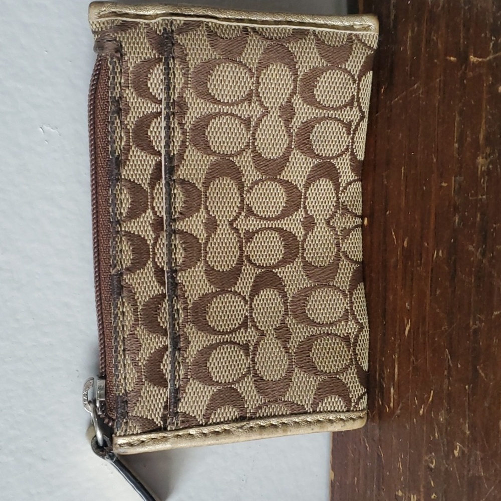 Coach change purse